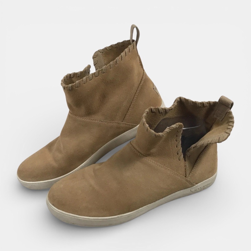 Koolaburra by UGG Rylee Suede Moccasin Ankle Bootie‎ Womens US 10 EU 41 UK 8.5